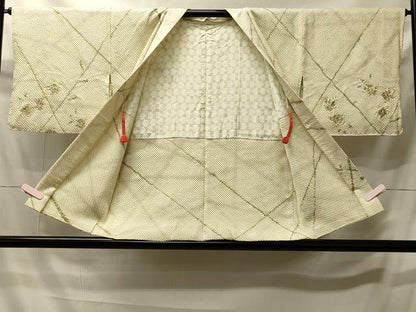 平和屋着物＃羽織　総絞り　舞花文　正絹　逸品　CABI6139in
