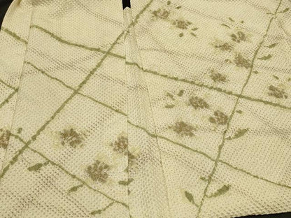 平和屋着物＃羽織　総絞り　舞花文　正絹　逸品　CABI6139in