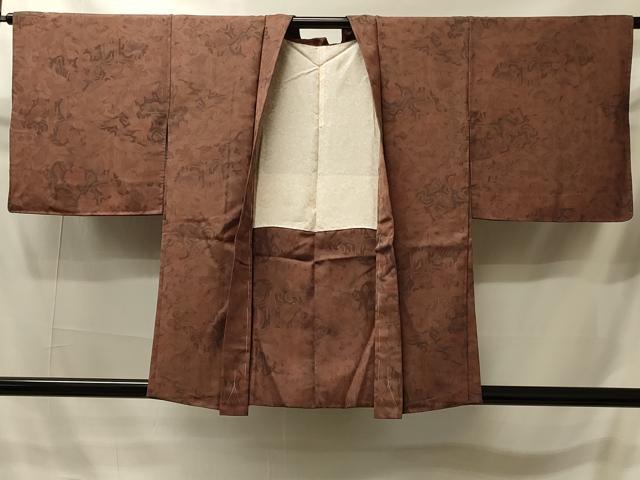 平和屋着物＃羽織　花鳥文　金彩　正絹　逸品　未使用　CABI6142in