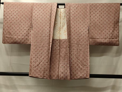 平和屋着物＃羽織　花菱文　正絹　逸品　CABI6147in