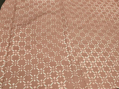 平和屋着物＃羽織　花菱文　正絹　逸品　CABI6147in