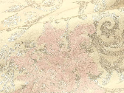 平和屋着物＃羽織　寿光織　更紗花文　銀糸　正絹　逸品　CABI6152in