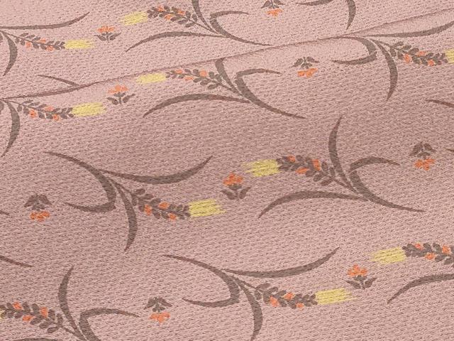 平和屋着物＃羽織　草花文　正絹　逸品　CABI6153in