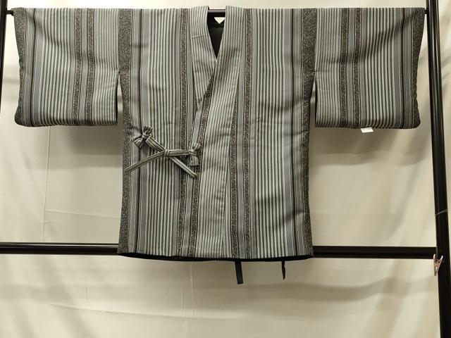平和屋着物＃道中着　リバーシブル　吹き寄せ文　洗える着物　CABI6172in