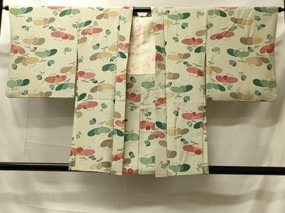 平和屋着物＃羽織　舞花文　正絹　逸品　CABI6185in