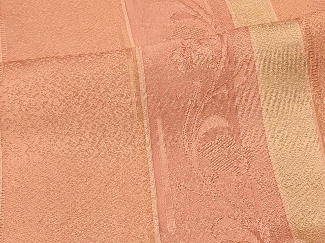 平和屋着物＃長羽織　枝花間道地紋　正絹　逸品　CABI6194in