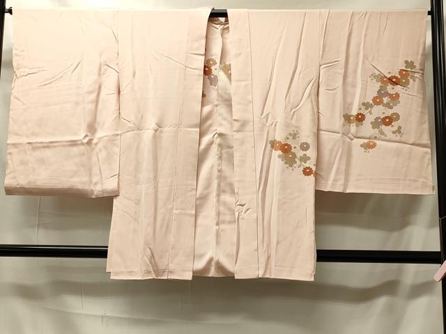 平和屋着物＃羽織　仮絵羽　刺繍　枝垂れ花文　金彩　正絹　逸品　未使用　CABI6199in