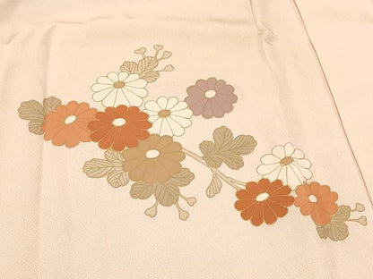 平和屋着物＃羽織　仮絵羽　刺繍　枝垂れ花文　金彩　正絹　逸品　未使用　CABI6199in
