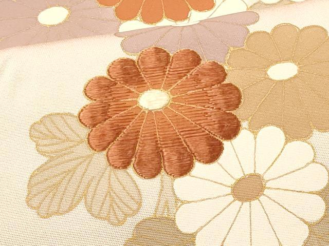 平和屋着物＃羽織　仮絵羽　刺繍　枝垂れ花文　金彩　正絹　逸品　未使用　CABI6199in
