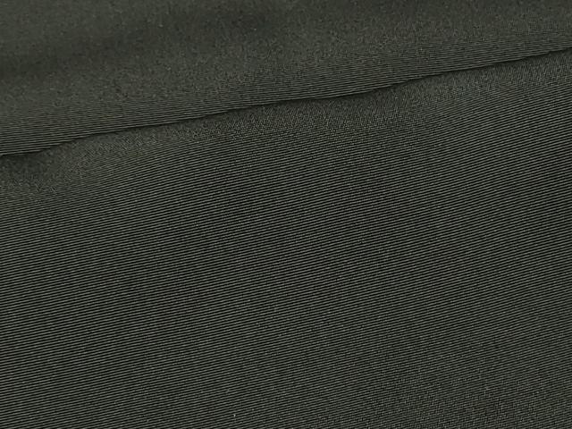 平和屋着物＃男性　長羽織　黒紋付き　正絹　逸品　CABI6200in