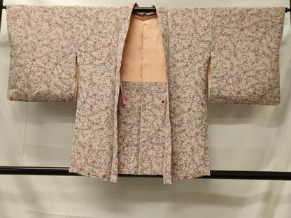 平和屋着物＃羽織　更紗花唐草文　正絹　逸品　CABI6202in