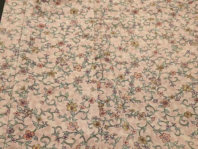 平和屋着物＃羽織　更紗花唐草文　正絹　逸品　CABI6202in