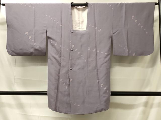 平和屋着物＃道行コート　勾玉　ロング丈　正絹　逸品　CABI6209in
