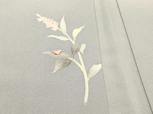 平和屋着物∞羽織　友禅　枝花文　暈し染め　正絹　逸品　CABI6211in