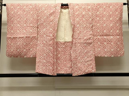 平和屋着物∞羽織　総絞り　花丸文　正絹　逸品　未使用　CABI6227in