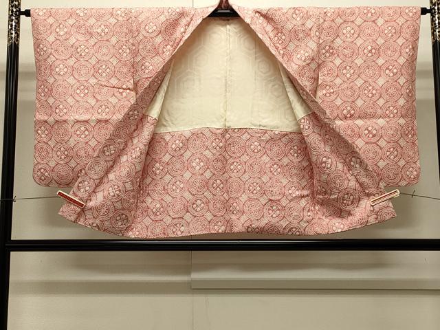 平和屋着物∞羽織　総絞り　花丸文　正絹　逸品　未使用　CABI6227in