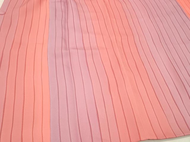 平和屋着物∞道行コート　間道　正絹　逸品　未使用　CABI6235in