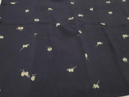 平和屋着物∞道行コート　鼓文　正絹　逸品　CABI6237in