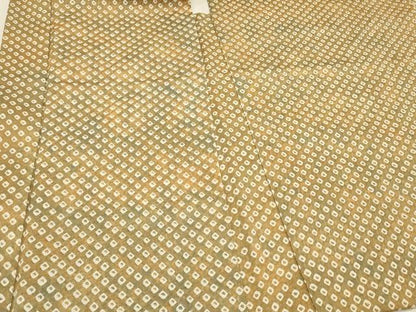 平和屋着物∞羽織　総絞り　霞文　暈し染め　正絹　逸品　CABI6246in
