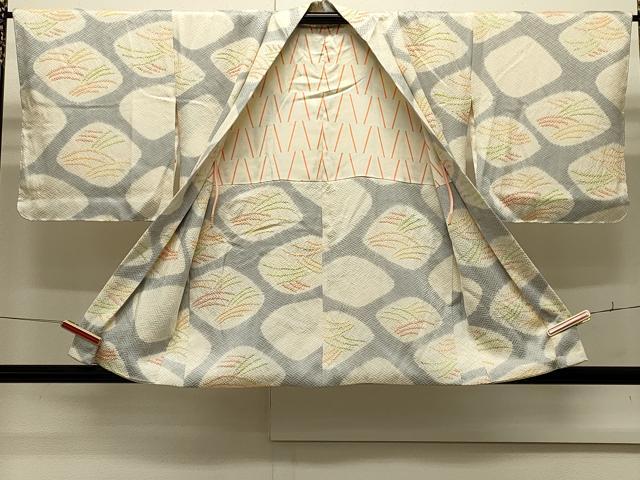 平和屋着物∞羽織　絞り　石畳文　正絹　逸品　未使用　CABI6247in