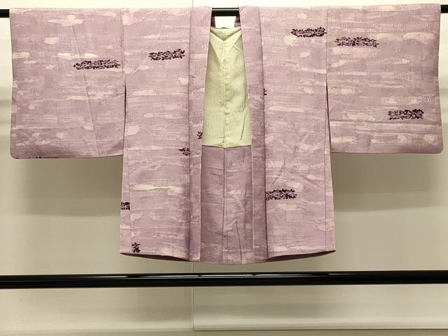 平和屋着物∞羽織　霞文　正絹　逸品　CABI6257in