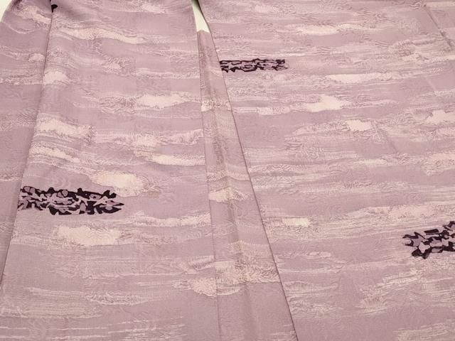 平和屋着物∞羽織　霞文　正絹　逸品　CABI6257in