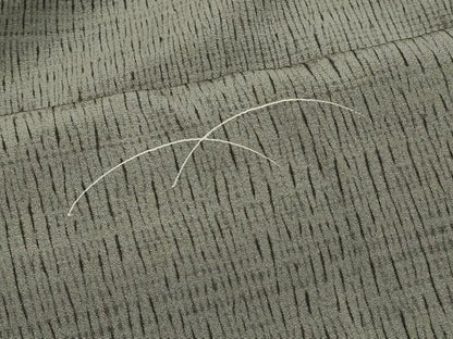 平和屋着物∞羽織　芝草文　正絹　逸品　CABI6260in