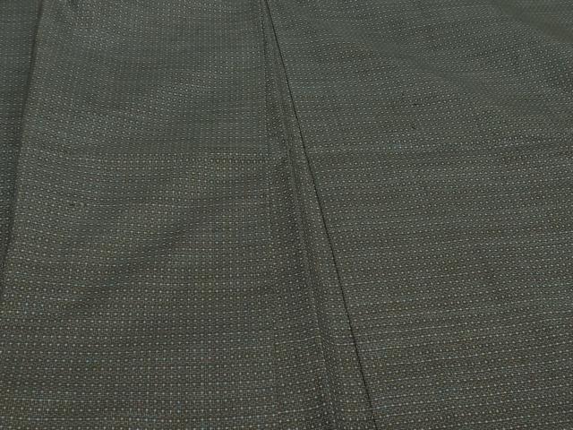 平和屋着物∞男性　男柄の最高峰　西郷柄　西郷絣　本場大島紬　長羽織　80亀甲　総詰め　正絹　逸品　未使用　CABI6265in