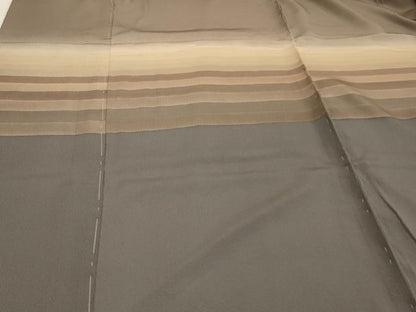 平和屋着物∞道中着　仮絵羽　横段文　暈し染め　正絹　逸品　未使用　CABI6268in