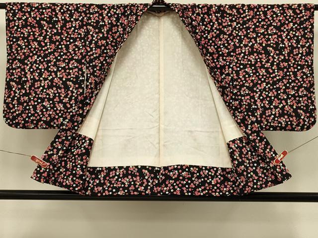 平和屋着物＃羽織　小花文　洗える着物　未使用　CABI6272in