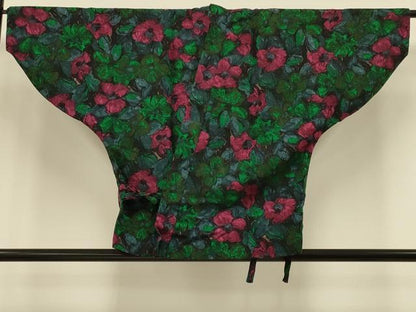 平和屋着物＃道中着　草花文　CABI6276in