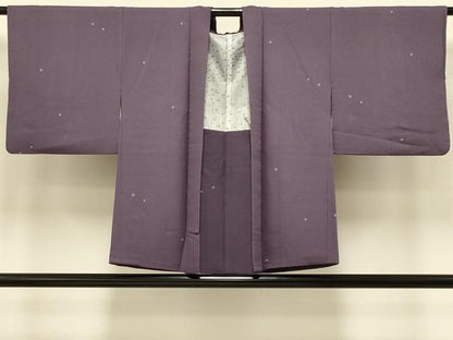 平和屋着物＃羽織　絞り　草花文　金彩　正絹　逸品　CABI6283in