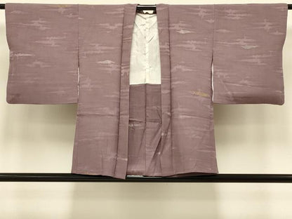 平和屋着物＃羽織　寿光織　霞文　金銀糸　正絹　逸品　CABI6284in