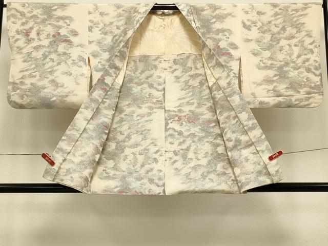 平和屋着物＃羽織　寿光織　霞文　金銀糸　正絹　逸品　CABI6294in