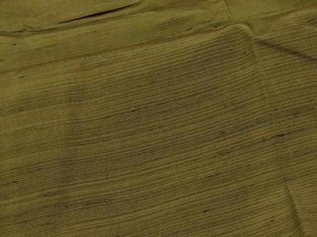平和屋着物＃道中着　紬地　横段文　正絹　逸品　CABI6297in