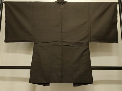 平和屋着物＃男性　長羽織　霞文　正絹　逸品　未使用　CABI6319in