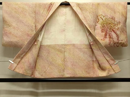 平和屋着物＃羽織　総絞り　乱菊　正絹　逸品　CABI6320in