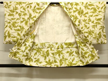 平和屋着物＃羽織　枝葉文　正絹　逸品　CABI6333in