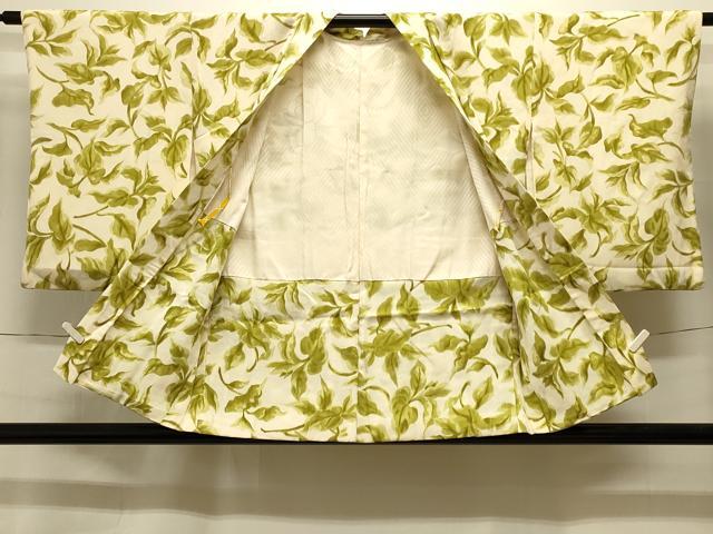 平和屋着物＃羽織　枝葉文　正絹　逸品　CABI6333in