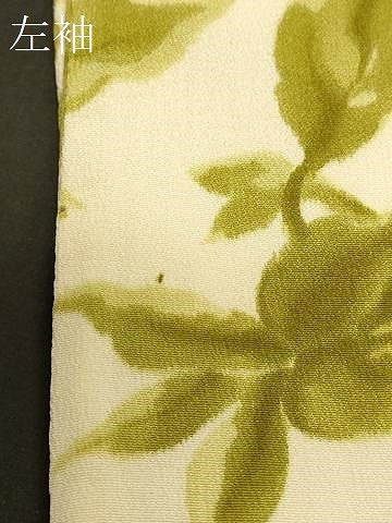 平和屋着物＃羽織　枝葉文　正絹　逸品　CABI6333in