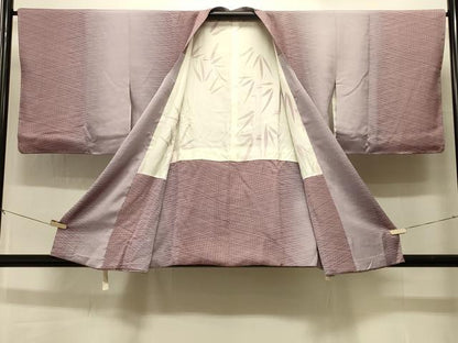 平和屋着物＃道行コート　菱文　暈し染め　正絹　逸品　未使用　CABI6338in