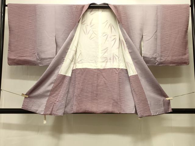 平和屋着物＃道行コート　菱文　暈し染め　正絹　逸品　未使用　CABI6338in