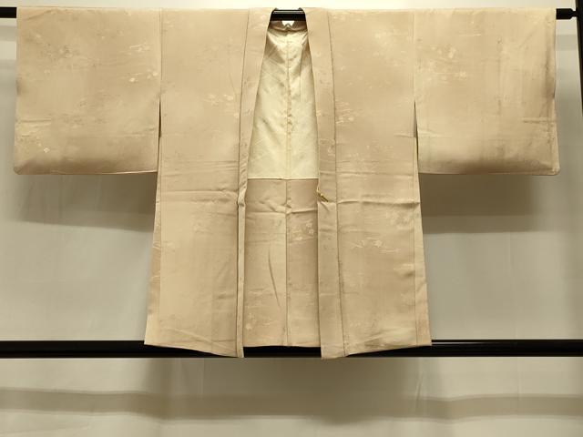 平和屋着物＃羽織　地紋起こし　吹き寄せ文　正絹　逸品　CABI6340in