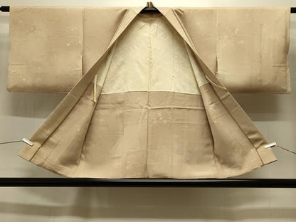 平和屋着物＃羽織　地紋起こし　吹き寄せ文　正絹　逸品　CABI6340in