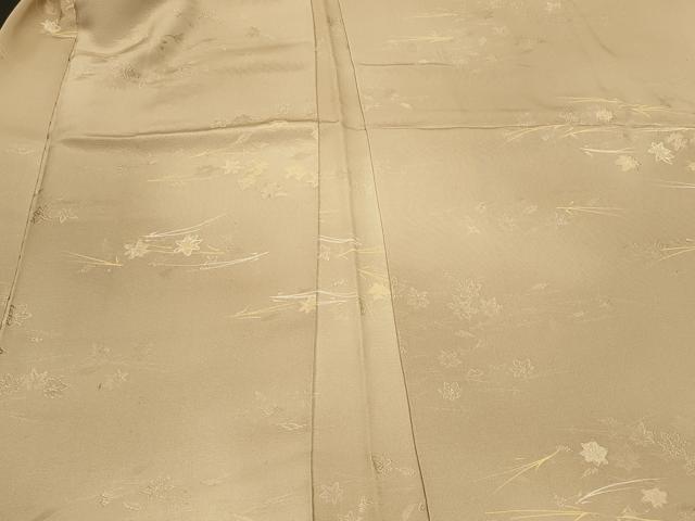 平和屋着物＃羽織　地紋起こし　吹き寄せ文　正絹　逸品　CABI6340in