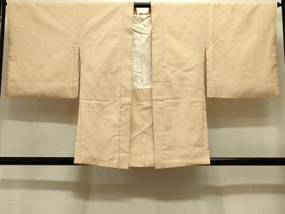 平和屋着物＃羽織　本塩沢　蚊絣　正絹　逸品　CABI6354in