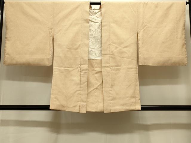 平和屋着物＃羽織　本塩沢　蚊絣　正絹　逸品　CABI6354in