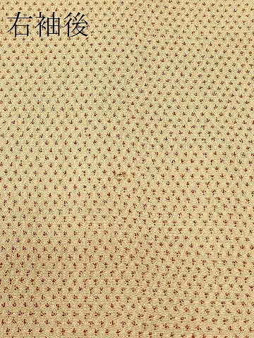 平和屋着物＃羽織　本塩沢　蚊絣　正絹　逸品　CABI6354in