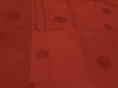 平和屋着物＃道行コート　亀甲花文　反端付き　正絹　逸品　未使用　CABI6369in