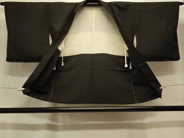 平和屋着物＃羽織　宝尽くし文　黒地　金彩　正絹　逸品　未使用　CABI6385in